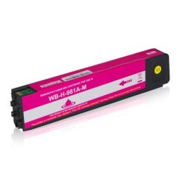 HP 981A / J3M69A Tintenpatrone magenta kompatibel
