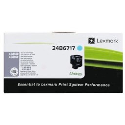 Lexmark 24 B 6717 Toner cyan original
