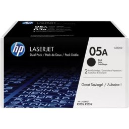 HP 05A / CE 505 D Toner schwarz original