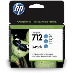 HP 712 / 3ED77A Tintenpatrone cyan original