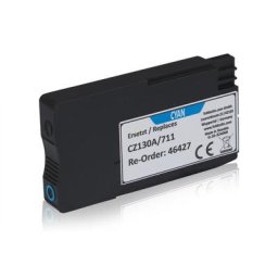 HP 711 / CZ 130 A Tintenpatrone cyan kompatibel