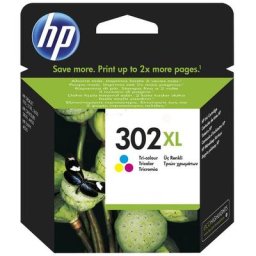 HP 302XL / F6U67AE Tintenpatrone color original