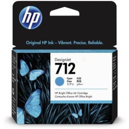 HP 712 / 3ED67A Tintenpatrone cyan original
