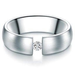 Trilani Ohrstecker Edelstahl verziert mit Kristallen von Swarovski® in Silber Ringe Damen