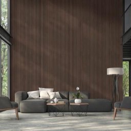 FibroTech Akustikpaneele BASIC / PROFF Smoked Oak , 2440 mm