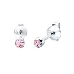 Elli Elli Ohrringe Kinder Basic Kristalle 925 Silber Damen