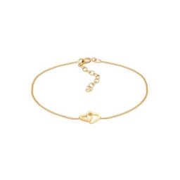 Elli Elli Armband Herz Anhänger Liebe Verbunden 925 Silber Armbänder & Armreife Damen