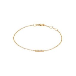 Elli DIAMONDS Elli DIAMONDS Armband Basic Geo Diamant (0.075 ct.) 375 Gelbgold Armbänder & Armreife Damen