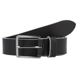 Bugatti Gürtel Leder Schwarz Herren