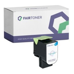 Kompatibel für Lexmark 78C20C0 Toner Cyan