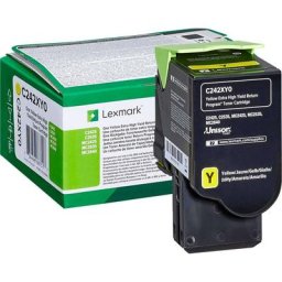 Original Lexmark C242XY0 Toner Gelb