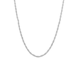 KUZZOI KUZZOI Halskette Herren Basic Kordelkette Gedreht 925 Silber Herrenschmuck