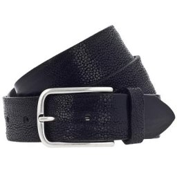 Vanzetti Gürtel Leder Schwarz Herren