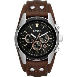Fossil Chronograph Edelstahl Herrenuhren Herren