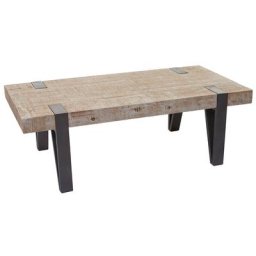 Couchtisch HWC-A15b, Wohnzimmertisch, Tanne Holz rustikal massiv MVG-zertifiziert 40x120x60cm ~ Variantenangebot