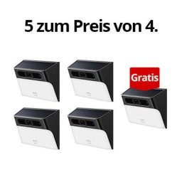 S120 Solar Wall Light Cam (Vierpack)