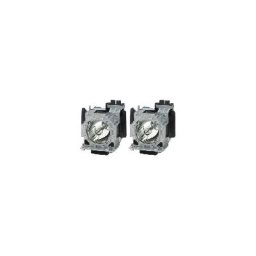 Ersatzlampe PANASONIC PT-DS12K ET-LAD320PW Portrait Doppel Lampe
