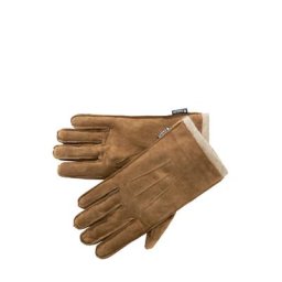 SAS Faguo Herren Lederhandschuh Beige einfarbig