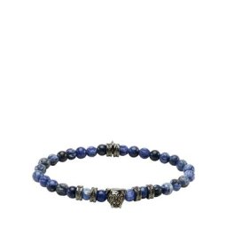 Mey & Edlich Herren Blaustein-Armband blau