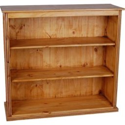 MiaMöbel Mexico Bücherregal Massivholz Pinie Landhaus Mexiko Möbel Mexikanisch