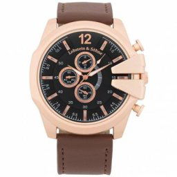 Lobstein & Söhne® ""Fridolin"" Uhr braun
