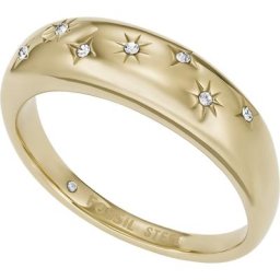 Fossil Damenring Edelstahl Ringe