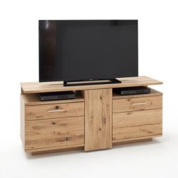 TV-Lowboard Eiche bianco 150 cm Santori