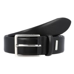 Bugatti Gürtel Leder Schwarz Herren