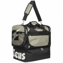 Zeus Borsa Delta Fußball Tasche Schwarz Grau