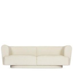 3-Sitzer-Sofa RENSO - 3-Sitzer Sofa, Tweed in Cremeweiß, B220