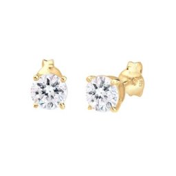 Elli Elli Ohrringe Funkelnd Kristalle 925 Sterling Silber Damen