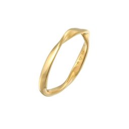Elli Elli Ring Bandring Gedreht Stapelring Basic 925 Silber Ringe Damen