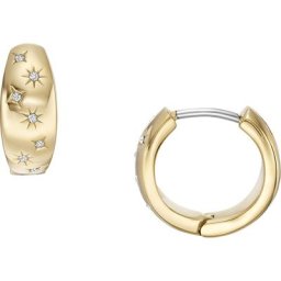 Fossil Creolen Edelstahl Damen