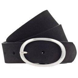 Vanzetti Gürtel Leder Schwarz Damen