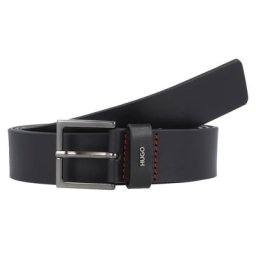 Hugo Boss Giove Gürtel Leder Schwarz Herren