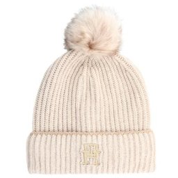 Tommy Hilfiger Festive Luxe Strickmütze Mützen & Caps Silber Damen