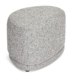Hocker ENZO - Hocker, Tweed in Grau, H41