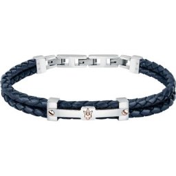 Maserati Armband Edelstahl, Leder, recycelt Armbänder & Armreife Herren