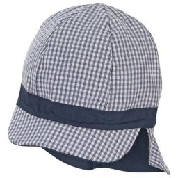 Sterntaler Kinder Wende-Schirmmütze Vichy/uni Mützen & Caps Herren