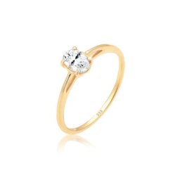Elli PREMIUM Elli PREMIUM Ring Verlobungsring Valentin Liebe Topas 585 Gelbgold Ringe Damen