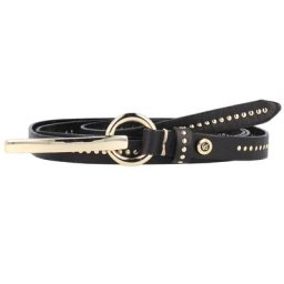 b.belt Cher Gürtel Leder Schwarz Damen