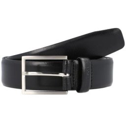 Strellson Gürtel Leder Schwarz Herren
