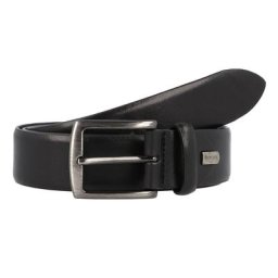 Lloyd Men’s Belts Gürtel Leder Schwarz Herren