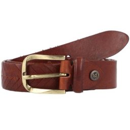 b.belt Vince Gürtel Leder Braun Herren