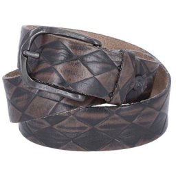 b.belt Gürtel Leder 105 cm Braun Herren