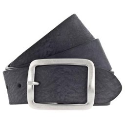 Vanzetti Gürtel Leder Schwarz Herren