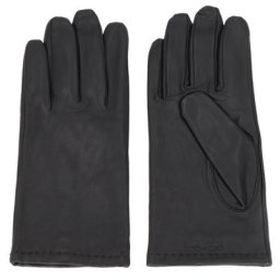 Strellson Handschuhe Leder Schwarz Herren