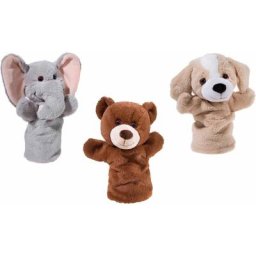 Heunec® Handpuppe Bär, Hund, Elefant (Set, 3-tlg)