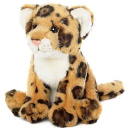 WWF Kuscheltier Jaguar 19 cm, zum Teil aus recyceltem Material