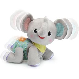 Vtech® Kuscheltier VTechBaby, Krabbel mit mir - Elefant, grau